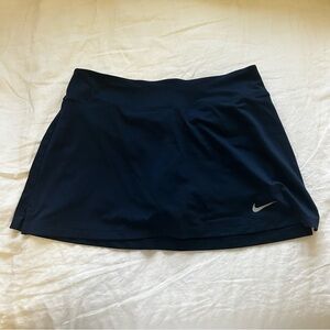 Nike Navy Blue Performance Skort with Silver Swoosh